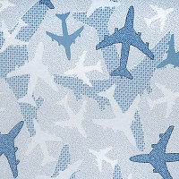 Самолетики голубые